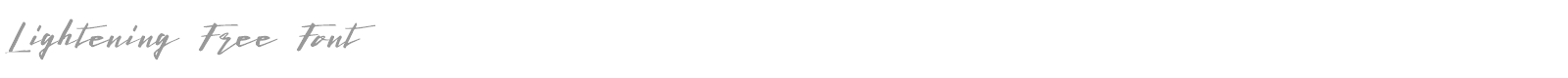 Lightening font preview